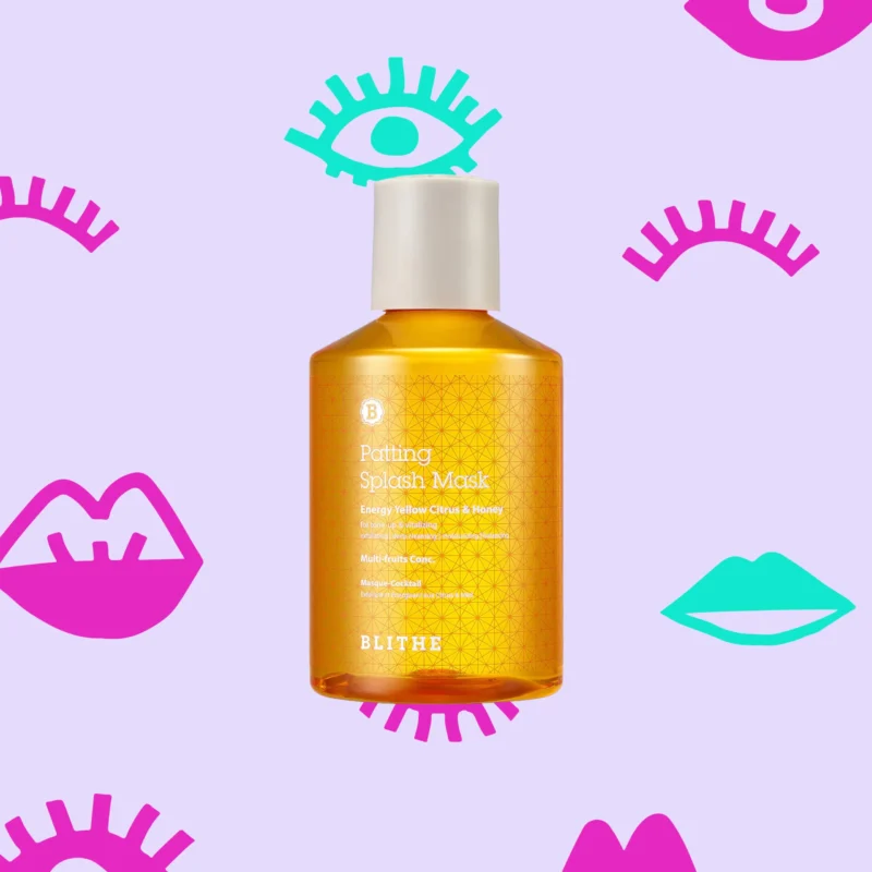 BLITHE - Patting Splash Mask Mini -Energy Yellow Citrus & Honey