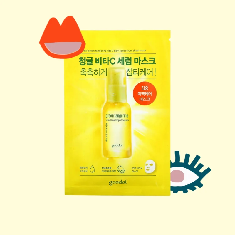 Goodal - Green Tangerine Vita C Dark Spot Serum Mask 1Sheet