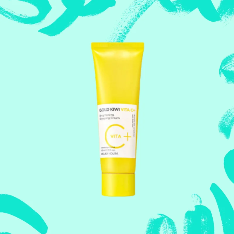 HOLIKA HOLIKA - Gold Kiwi Vita C+ Brightening Sleeping Cream