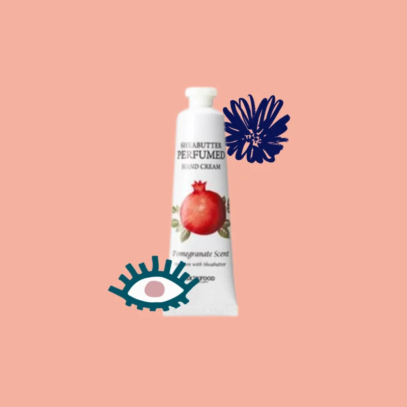 SKINFOOD] SHEA BUTTER PERFUMED HAND CREAM (POMEGRANATE SCENT)