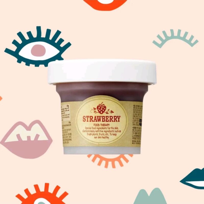 [SKINFOOD] BLACK SUGAR STRAWBERRY MASK WASH OFF