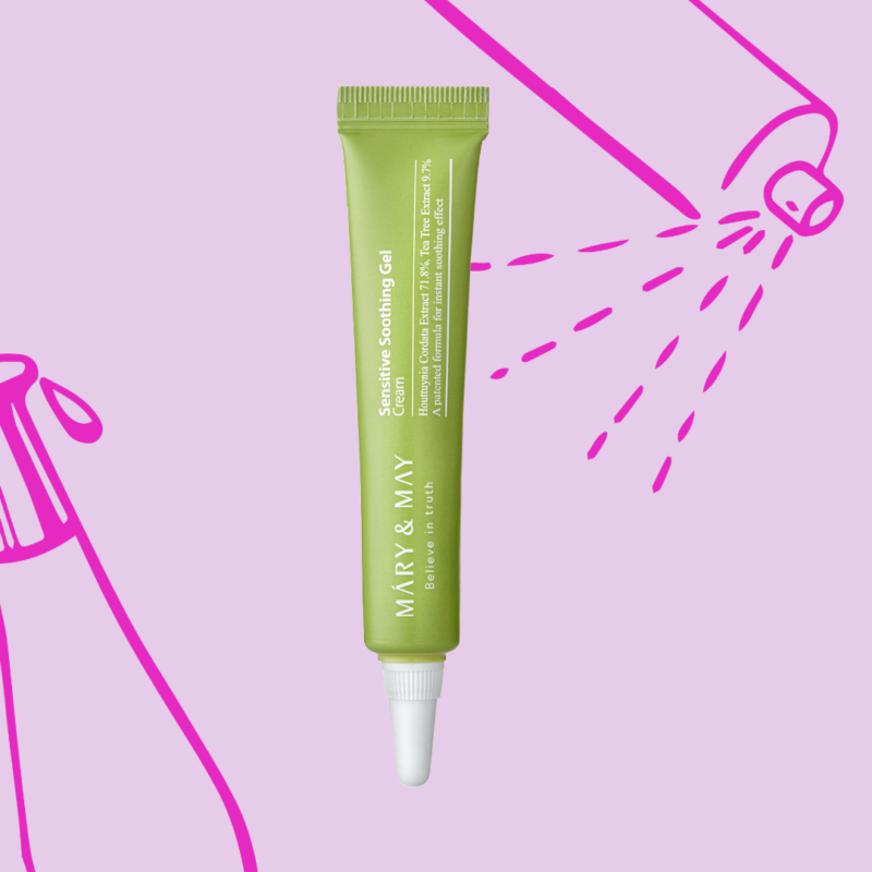 Mary&May (Mini) Sensitive Soothing Gel Blemish Cream